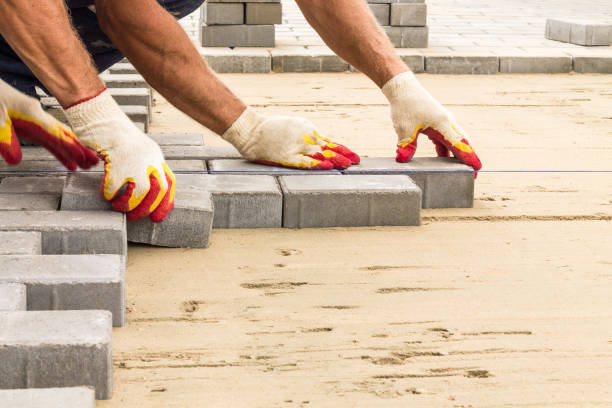Paver Driveway Replacement in Clare, MI